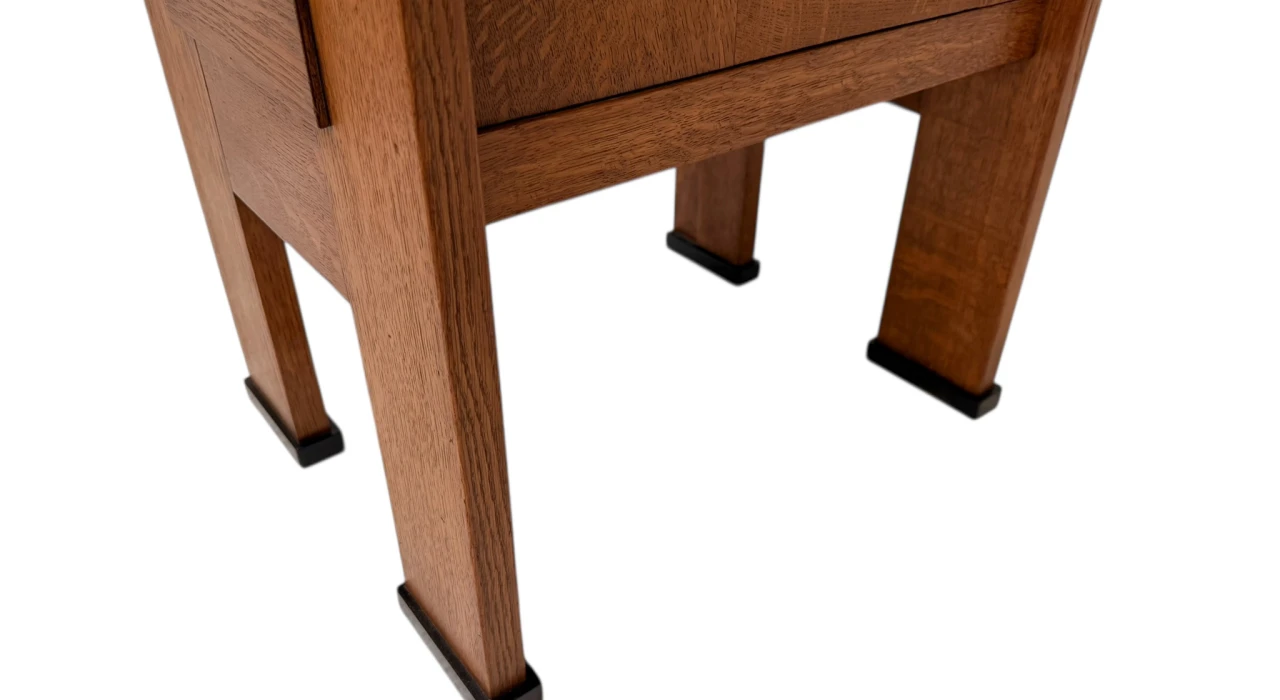 Art Deco Modernist Nightstand or Bedside Cabinet, 1920s